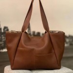 Сумка Женская Кожаная DIVITEI 1123 На плечо L.BROWN floater Коричневый
