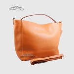 Сумка Женская EMANUELA FERRETTI 85511 Кожаная Средняя CUOIO  floater Рыжий