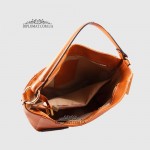 Сумка Женская EMANUELA FERRETTI 85511 Кожаная Средняя CUOIO  floater Рыжий