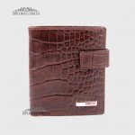 Визитницы кожаные для дисконтных карт KARYA 0470  57 Темно Коричневый