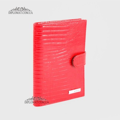 Обложка для автодокуменов KARYA 443 074 Red Lack