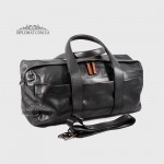 Сумка Дорожная Кожаная BOND NON 1137  1 BLACK Черный Черный