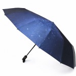 Зонт женский автомат MARIO MR-961-1 Mystic Galaxy 16 спиц Сатин Синий