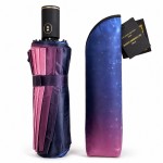 Зонт женский автомат MARIO MR-961-1 Mystic Galaxy 16 спиц Сатин Синий
