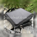 Сумка мужская Через плечо кожаная TERGAN 21403  SIYAH LATIGO Черная