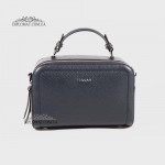 Сумка женская TERGAN 79133 кожаная маленькая с ремнем через плечо LACIVERT FLOATER Темно Синий Синий