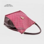 Сумка женская TERGAN 78939  BORDO PRINT/KOYU BORDO Красный