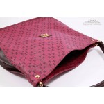 Сумка женская TERGAN 78939  BORDO PRINT/KOYU BORDO Красный