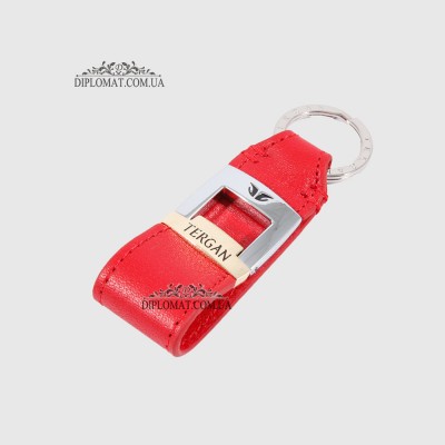 Брелок кожаный для ключей TERGAN 0242 KIRMIZI ARSEL