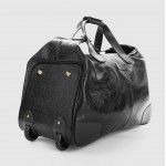 Сумка дорожная TONY BELLUCCI T-5121 кожаная на колесиках  893 BLACK 
