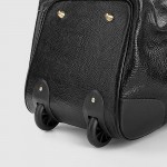 Сумка дорожная TONY BELLUCCI T-5121 кожаная на колесиках  893 BLACK 