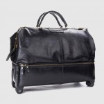 Сумка дорожная TONY BELLUCCI T-5251 кожаная на 4 колесах 893 BLACK 