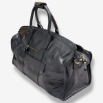 Сумка дорожная спортивная кожаная TONY BELLUCCI T-5249  893 BLACK Черный 