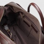 Сумка дорожная кожаная TONY BELLUCCI T-5263 на колесах  KR-04 BROWN Коричневый 
