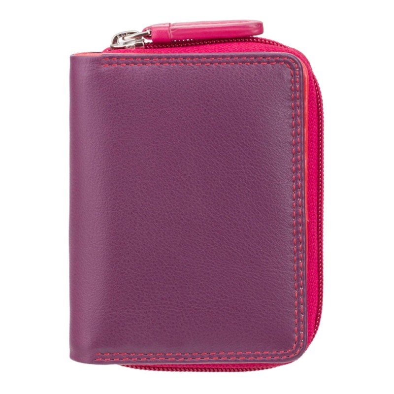 Кошелек женский маленький VISCONTI RB53 c RFID  Plum Multi  