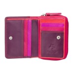 Кошелек женский маленький VISCONTI RB53 c RFID  Plum Multi  