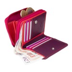Кошелек женский маленький VISCONTI RB53 c RFID  Plum Multi  