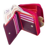 Кошелек женский маленький VISCONTI RB53 c RFID  Plum Multi  