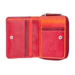 Кошелек женский маленький VISCONTI RB53 c RFID  Red/Multi 