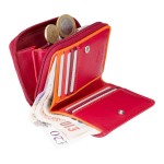 Кошелек женский маленький VISCONTI RB53 c RFID  Red/Multi 
