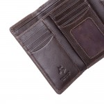 Кошелек женский кожаный VISCONTI HT32 Picadilly c RFID  Chocolate 