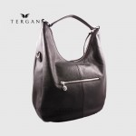 Сумка Женская Кожаная TERGAN 79703  SIYAH FLOATER/SIYAH ANALIN Черный