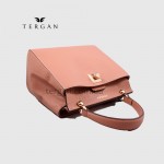 Сумка Женская Кожаная TERGAN 79481  NUDE FLOATER Пудра