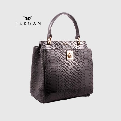 Сумка Женская Кожаная TERGAN 79481 SIYAH PITON / SIYAH ANALIN