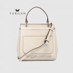 Сумка Женская Кожаная TERGAN 79481  BEJ FLOATER Белый