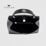 Сумка Женская Кожаная TERGAN 79481  SIYAH FLOATER Черный