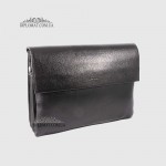 Сумка мужская KARYA 0557 Натуральная кожа 45 Черный