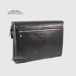 Сумка мужская KARYA 0557 Натуральная кожа 45 Черный