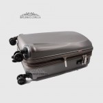 Чемодан Маленький на колесах PUCCINI PC019C London Пластик поликарбонат 53,5 x 37,5 x 20 см  4 GREY Серый Серый