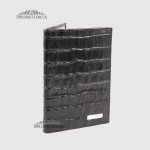 Обложка для паспорта из натуральной кожи с отделениями для карт KARYA 094  53 Черный