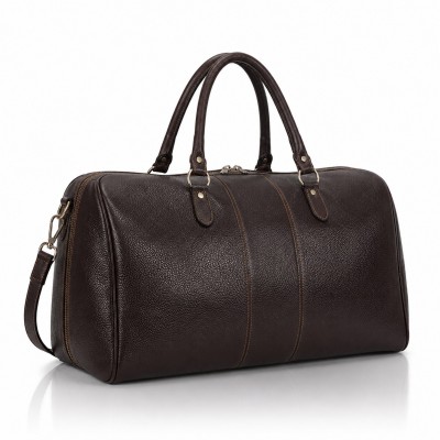 Сумка-саквояж дорожная кожаная VIRGINIA CONTI 01289_F  FLOATER BROWN