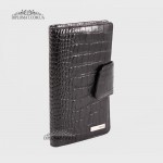 Визитницы кожаные для дисконтных карт KARYA 008  53 Черная