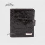Визитницы кожаные для дисконтных карт KARYA 009  53 Черная