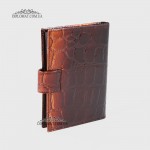 Обложка для автодокуменов KARYA 447  05 Коричневый