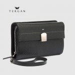 Клатч Барсетка мужской кожаный TERGAN 2980  SIYAH LATIGO Черный 