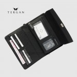 Клатч Барсетка мужской кожаный TERGAN 2980  SIYAH LATIGO Черный 