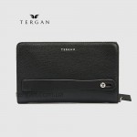 Клатч Барсетка мужской кожаный TERGAN 2980  SIYAH LATIGO Черный 