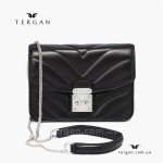 Сумка Женская Кожаная TERGAN 79927 Кросс боди SIYAH METIS Черный 