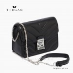 Сумка Женская Кожаная TERGAN 79927 Кросс боди SIYAH METIS Черный 