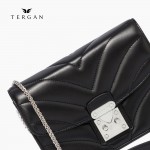 Сумка Женская Кожаная TERGAN 79927 Кросс боди SIYAH METIS Черный 