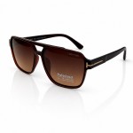 Солнцезащитные очки мужские POLARIZED TF-P00542  C2 Коричневые с градиентом