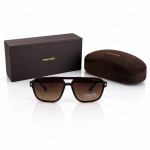 Солнцезащитные очки мужские POLARIZED TF-P00542  C2 Коричневые с градиентом