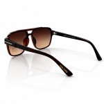 Солнцезащитные очки мужские POLARIZED TF-P00542  C2 Коричневые с градиентом