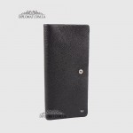 Кожаный мужской кошелек для документов на кнопке TERGAN 5725 SIYAH FLOATER SIYAH LATIGO