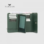 Портмоне женское кожаное TERGAN 5730  KOYU YESIL - ARSEL 