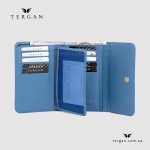 Портмоне женское кожаное TERGAN 5730  ACIK MAVI ARSEL 